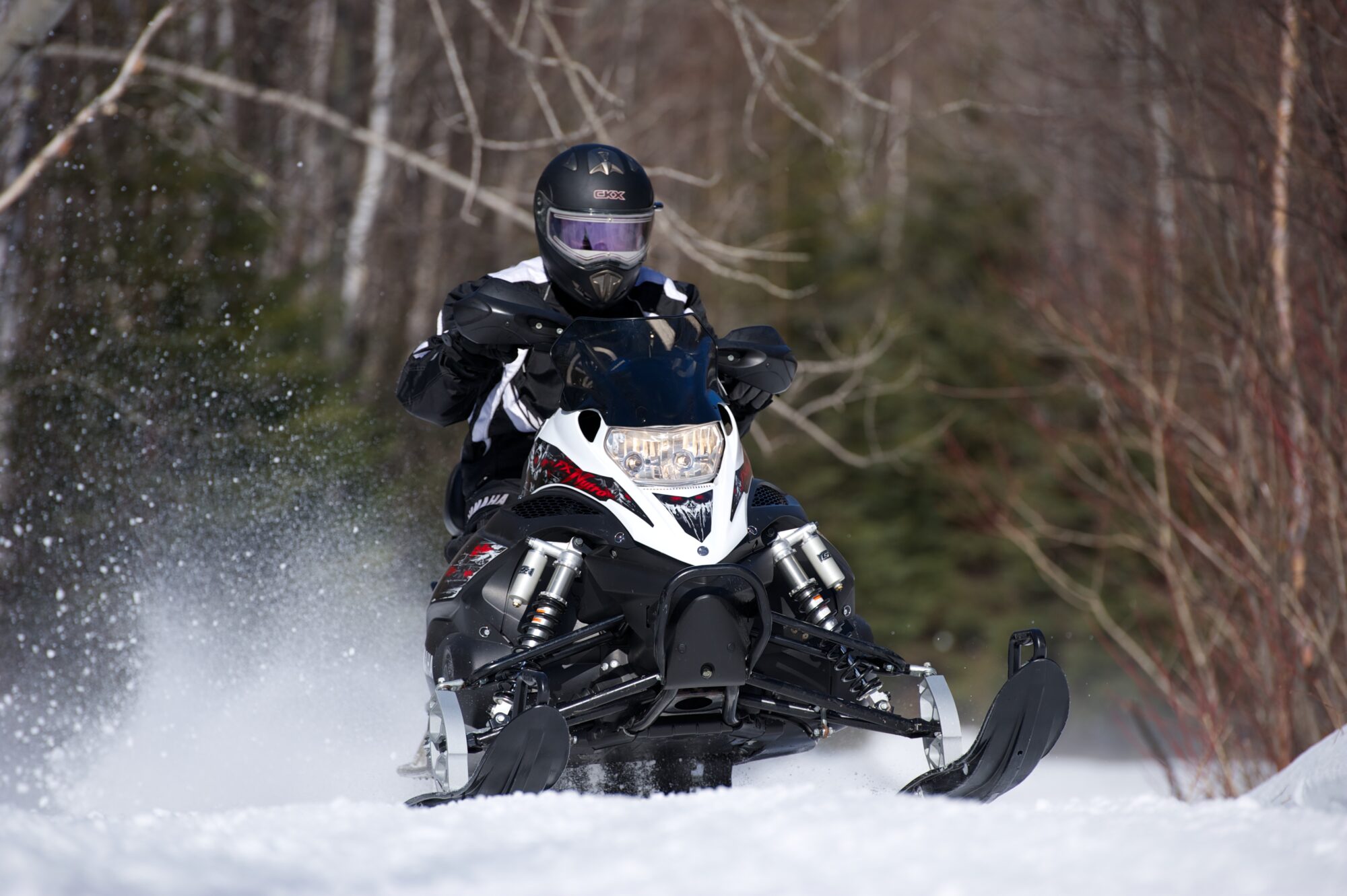 Motoneige en Mauricie