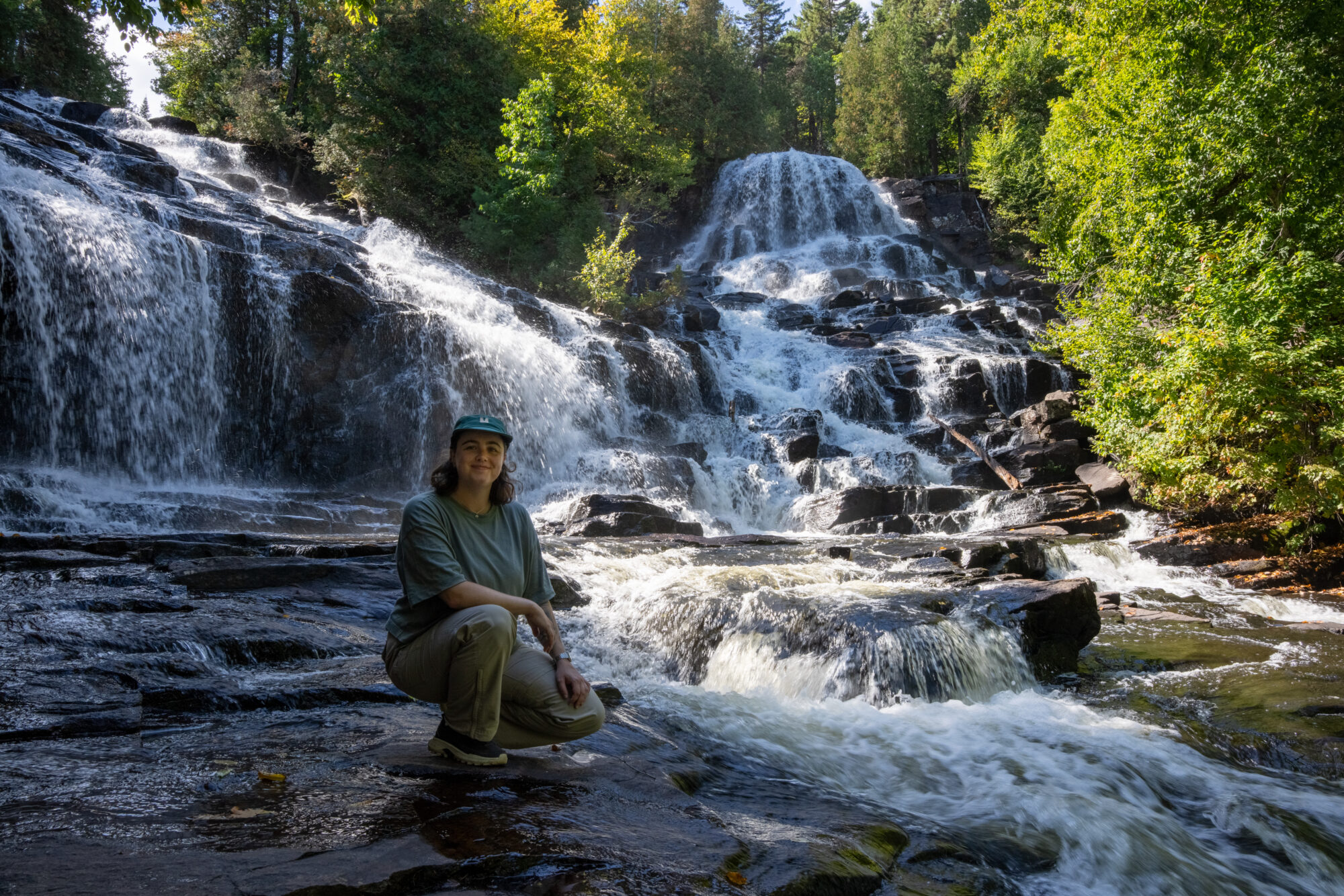 Chutes Waber au parc national de la Mauricie