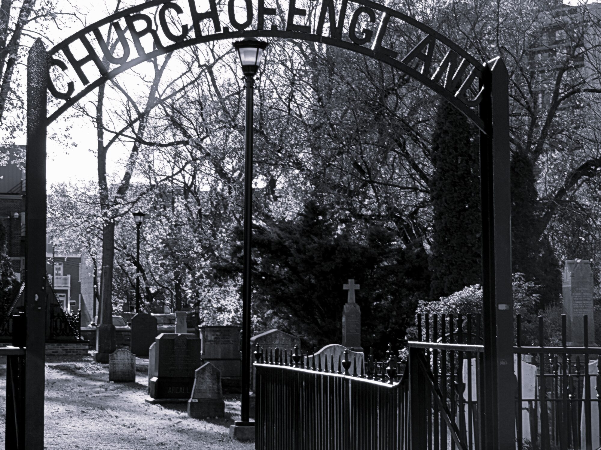 Cimetière St-James au centre-ville de Trois-Rivières