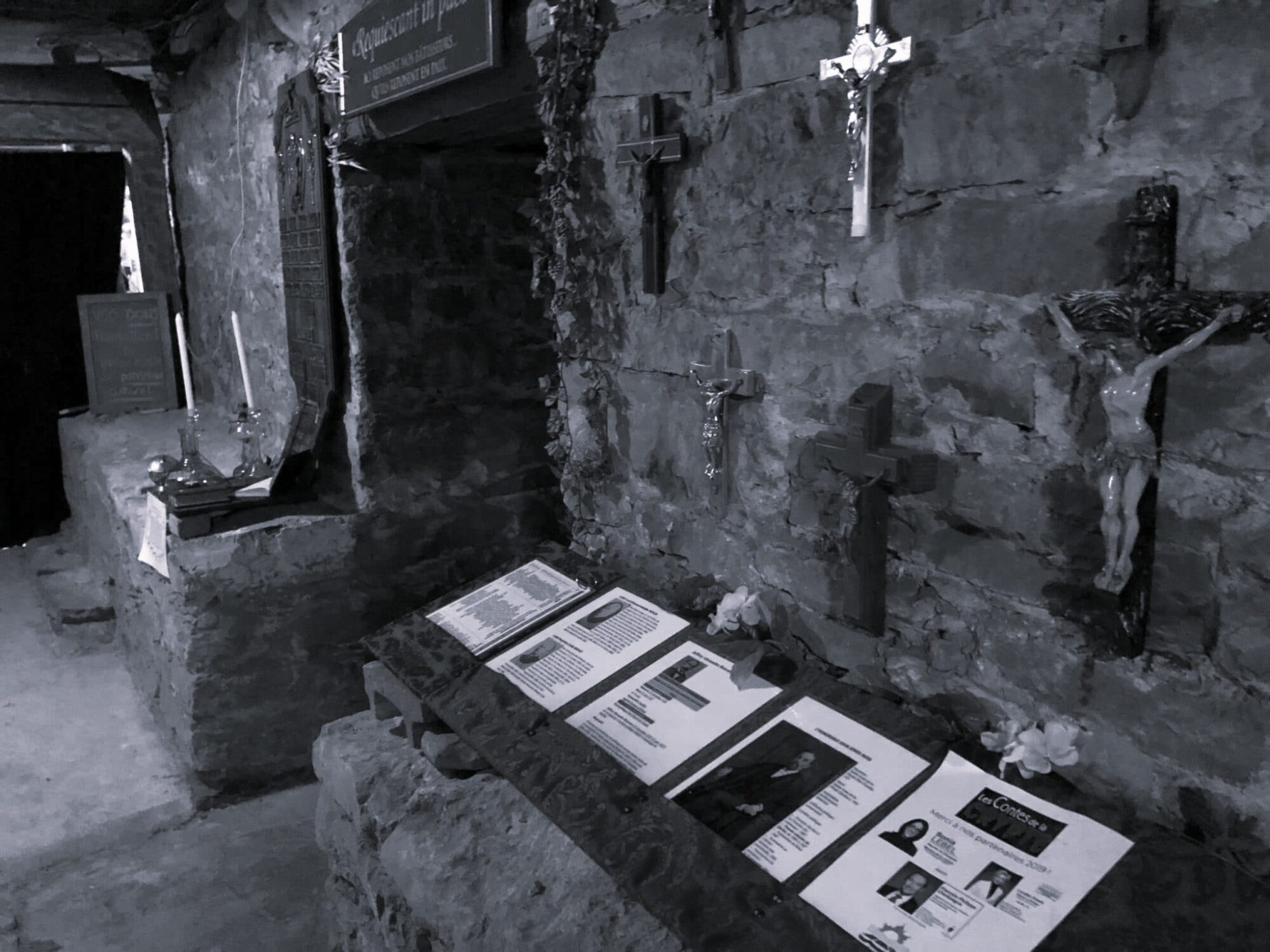 Crypte de l'Église Sainte-Anne à Sainte-Anne-de-la-Pérade