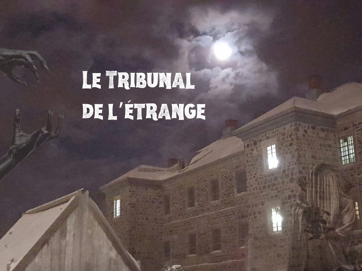 Activité d'Halloween le tribunal de l'étrange au Musée POP à Trois-Rivières