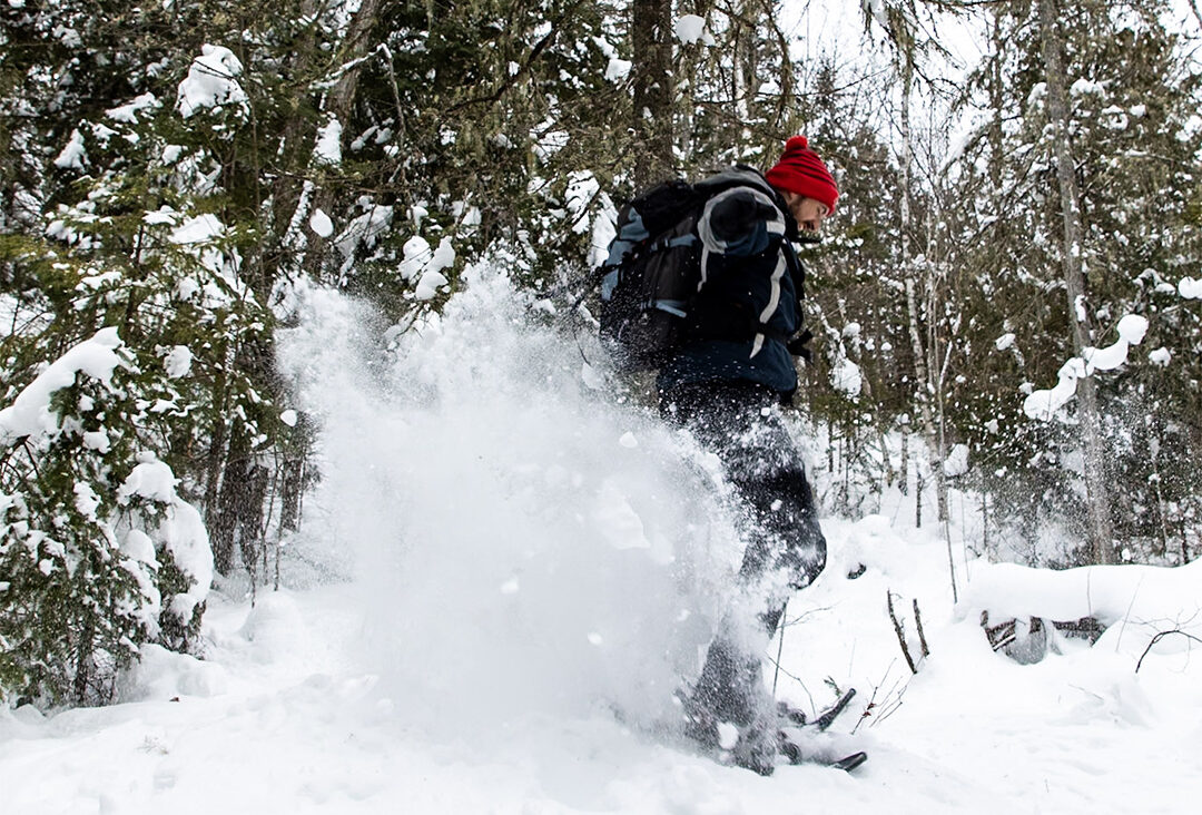 Raquette au Parc national de la Mauricie