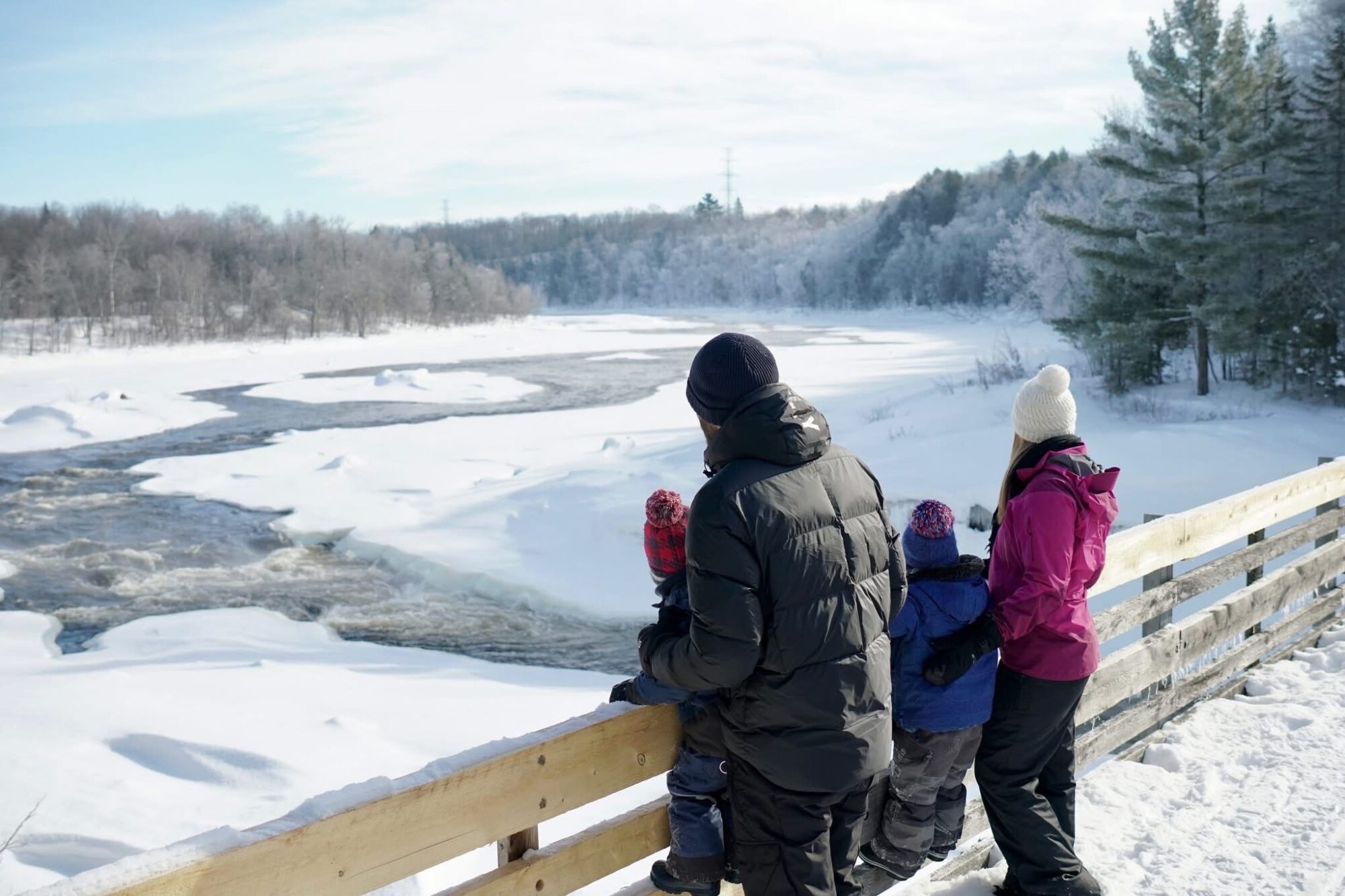 Randonnée au Parc de la rivière Batiscan