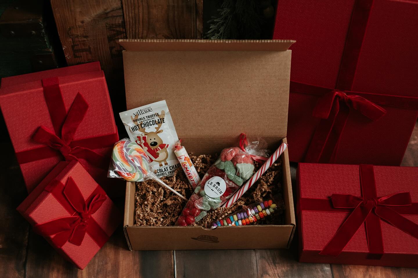Panier cadeau de Lebrun en ville
