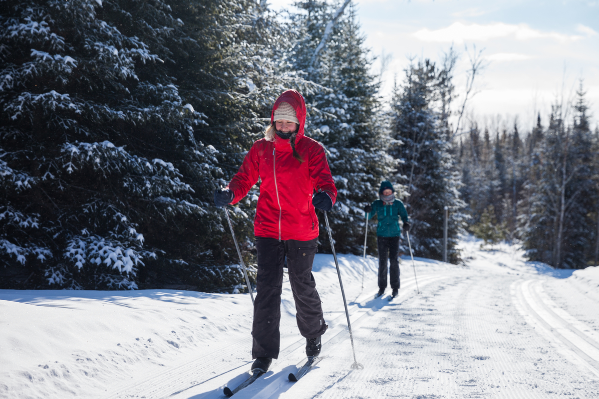 Ski de fond au parc national de la Mauricie