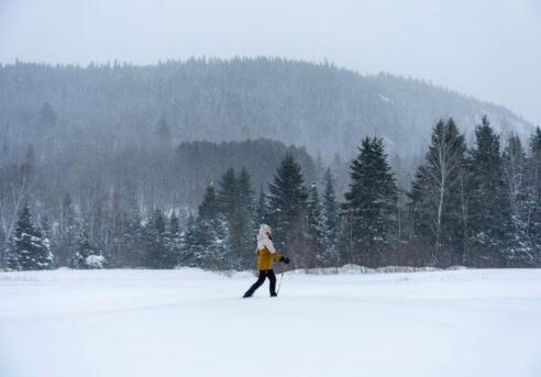 Raquette en Mauricie