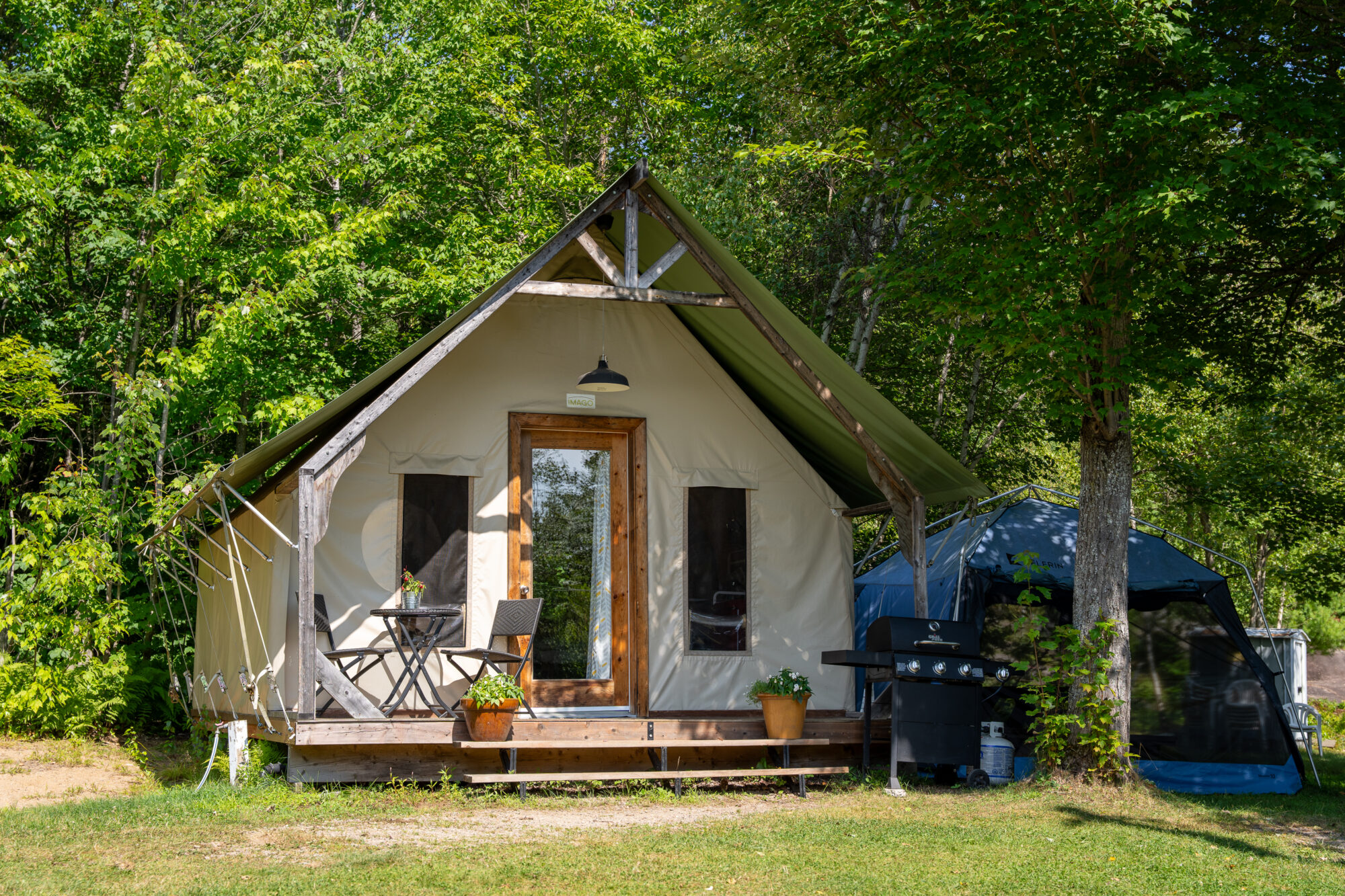 Tente prospecteur au Camping Bivouak à Saint-Élie-de-Caxton