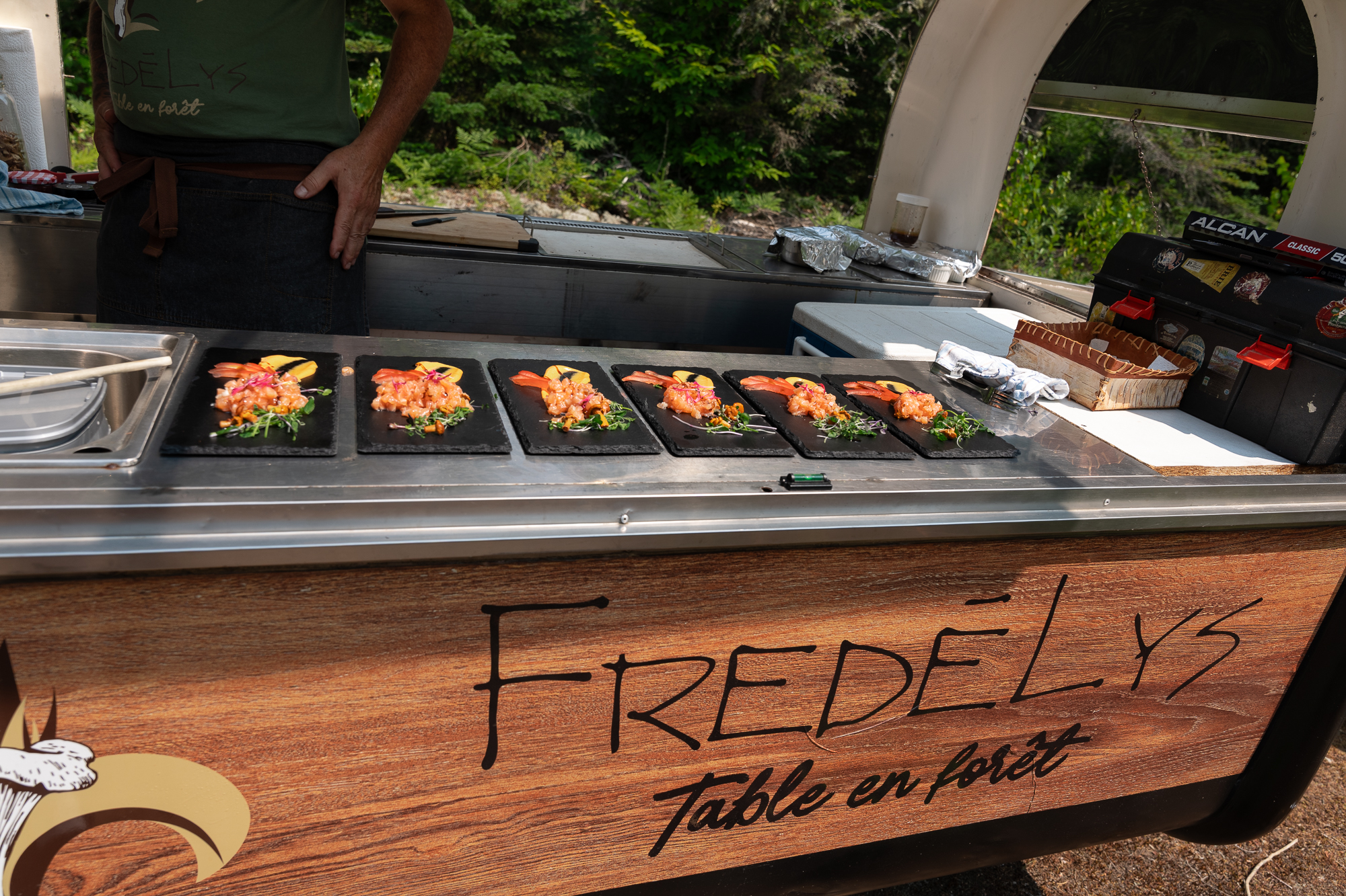 Menu des Tables en forêt de Fredélys