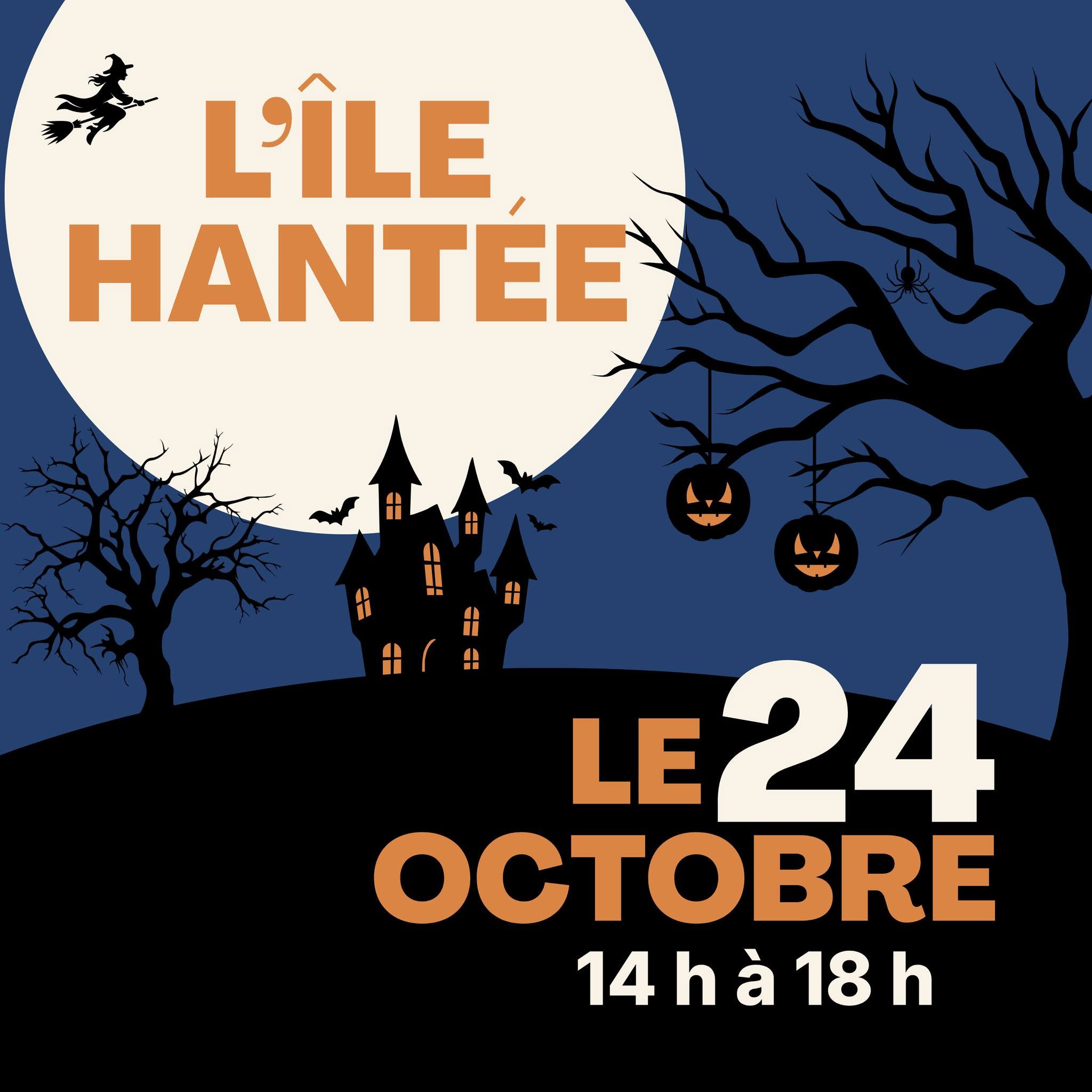 L'île hantée au Parc de l'île Saint-Quentin