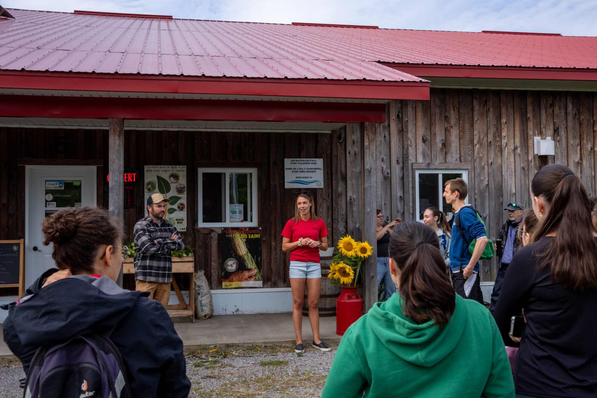 Visite guidée aux Jardins Bio Campanipol
