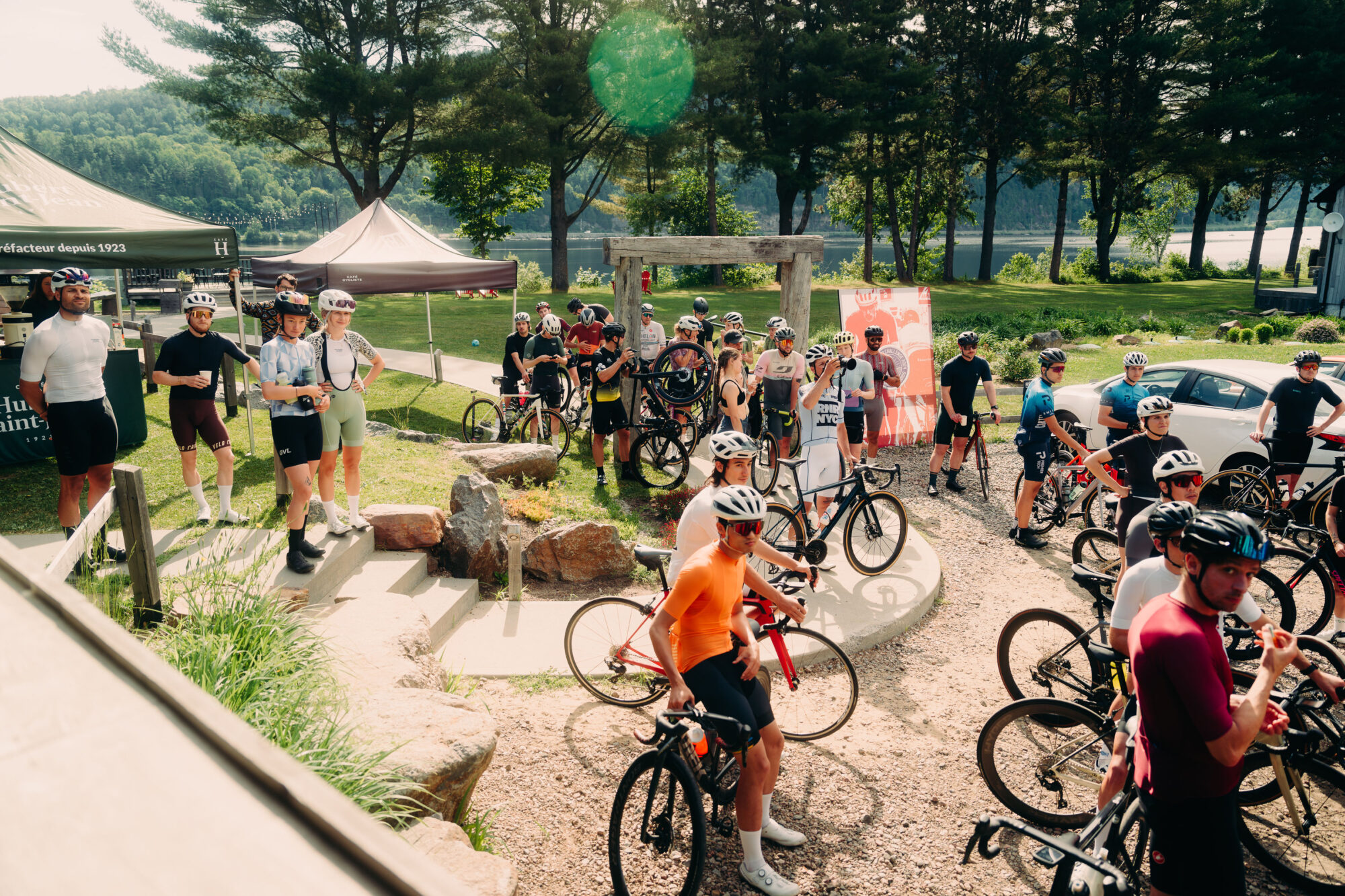 Événement de vélo au 2800 du Parc et au parc national de la Mauricie