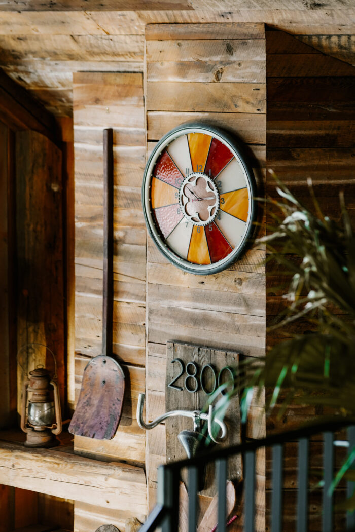 Décoration du restaurant 2800 du Parc