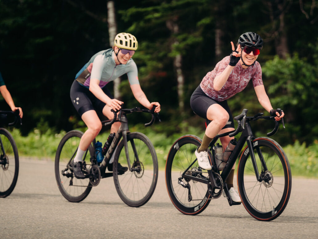Vélo de route au parc national de la Mauricie