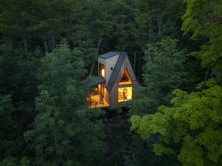 Chalet dans la forêt chez Nature nature en Mauricie